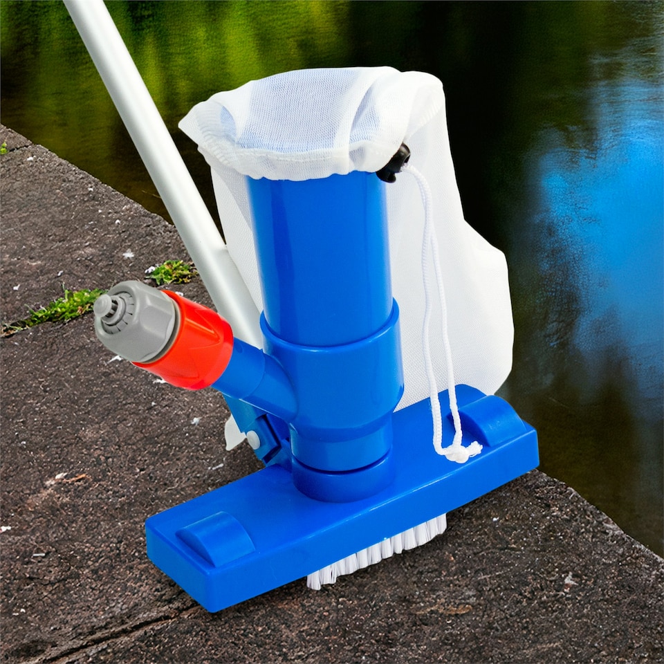 image 1 of Pisces Manual Pond Vacuum Cleaner Silt and Muck Remover
