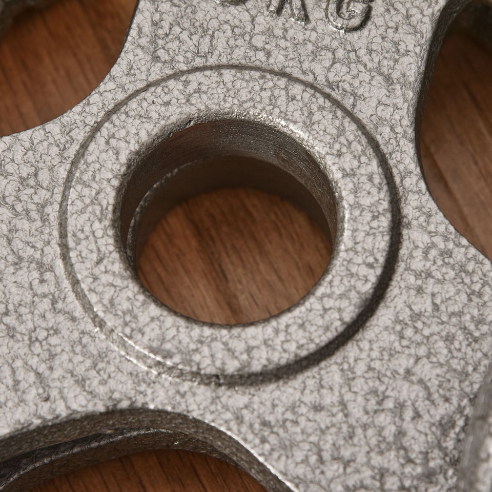 image 1 of HOMCOM 2" Olympic Weight Plates Sets w/ 2 x 5kg, 2 x 2.5kg for StrengthTraining