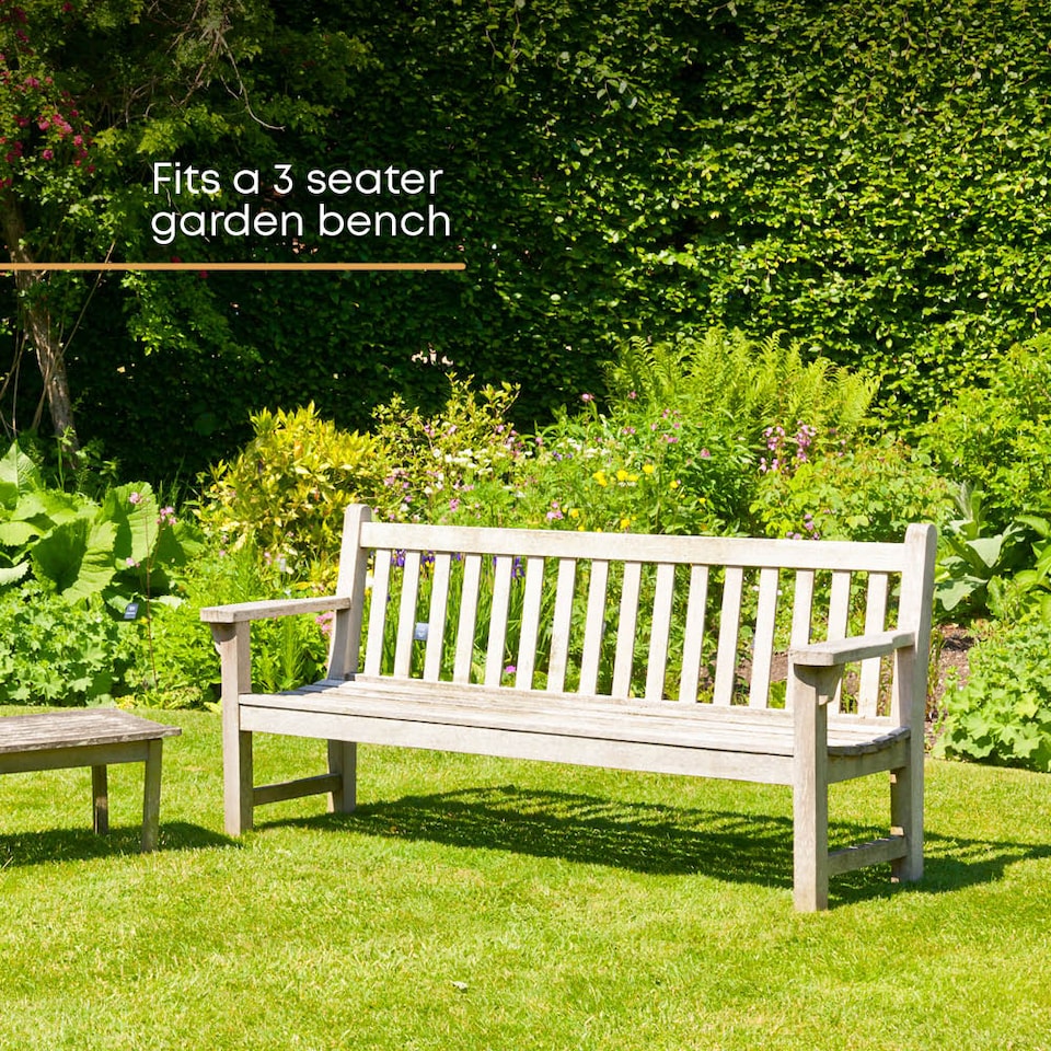 image 1 of 3 Seater Bench Cover Green