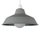 image 3 of ValueLights Retro Style Cement Stone Effect Metal Reflector Ceiling Pendant Light Shade