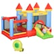 image 1 of Outsunny Bouncy Castle W  Fun Features, Blower, Multicoloured