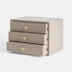 image 4 of OHS Ribbed Desktop Drawers Organiser Cabinet Storage