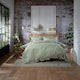 image 1 of TLC Gingham Frilled Duvet Set