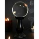 image 2 of Something Different Crystal Ball - Clear/Black - 18cm x 9cm x 9cm