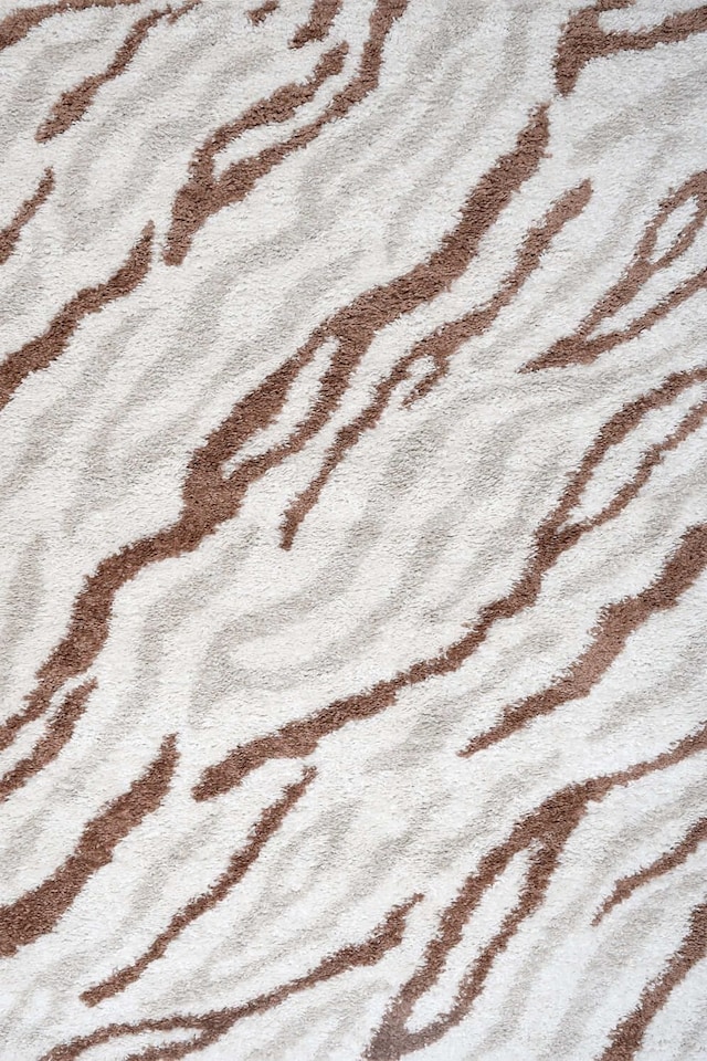 image 1 of The Rugs Moodi Collection Abstract Design Shaggy Soft High Pile Living Room Floor Rug and Runner