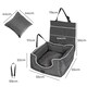 image 2 of Skylos Dog Car Booster Seat Pet Backrest Safe Protector Waterproof Travel Bed