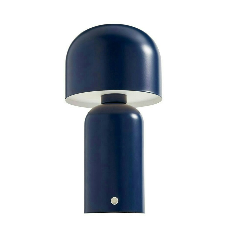 image 1 of Tina Blue LED Rechargeable Touch Table Lamp