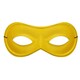 image 1 of Yellow Eye Mask on Elastic – Fancy Dress Accessory for Superheroes, Costumes & Parties Yellow | One Size