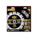 image 2 of Dewalt Power Tools Elite Series Asphalt Diamond Wheel, Segmented | Multi | Multi Colour | 230 x 22.23mm | 1
