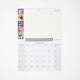 image 1 of 2026 Monthly Memo Board Calendar & Pen Kitten Design