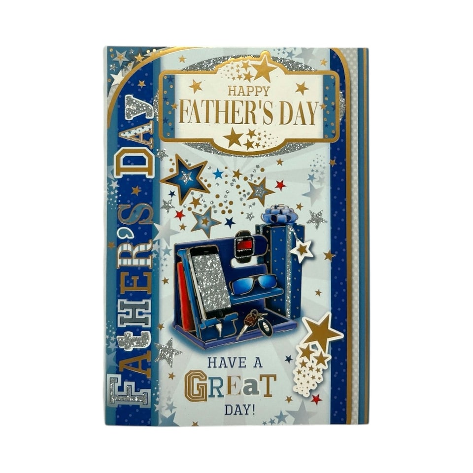 image 1 of Men's Accessories Design Open Father's Day Card