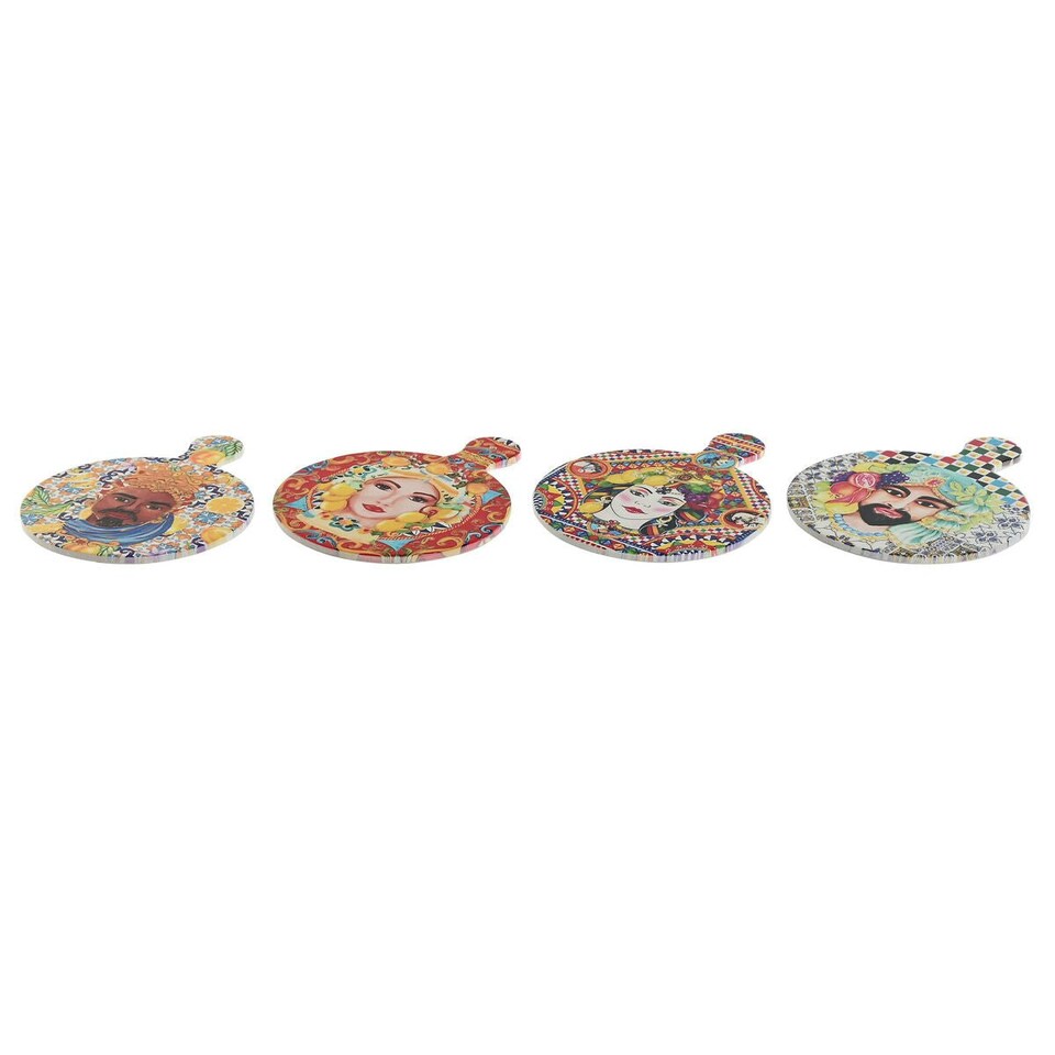 image 1 of Table Mat Home ESPRIT Cork Dolomite 18 x 23 x 1 cm (4 Units) N/A