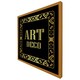 image 4 of Art deco (Picutre Frame) Black | M