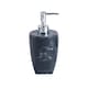 image 3 of Showerdrape Octavia Grey Marble & Chrome Liquid Soap Dispenser | Grey | 1