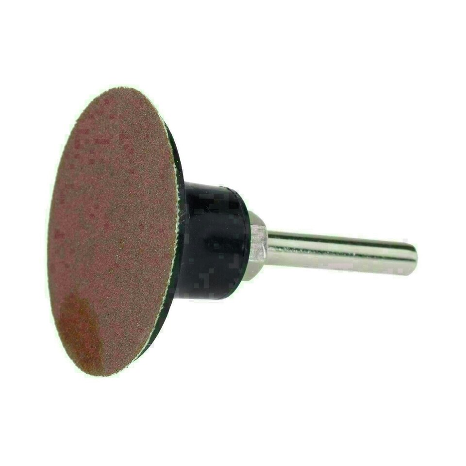 image 1 of 50mm Quick Change Rubber Backing Pad Adapter + 50pc 240 Grit Sanding Pads