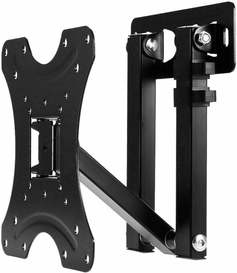 image 1 of Tilt Swivel TV Wall Mount Bracket 10-42 inch VESA 75x200mm Full Motion Articulating Arm Brackets Heavy Duty Load Capacity 30kg