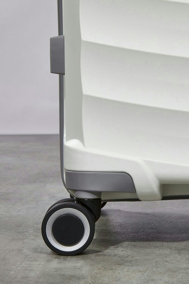 image 1 of Rock Sunwave 3 Piece Set Suitcases White | White | Large