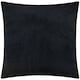 image 3 of Paoletti Evoke Cut Velvet Cushion | Black | Black | 55 x 55cm | 1