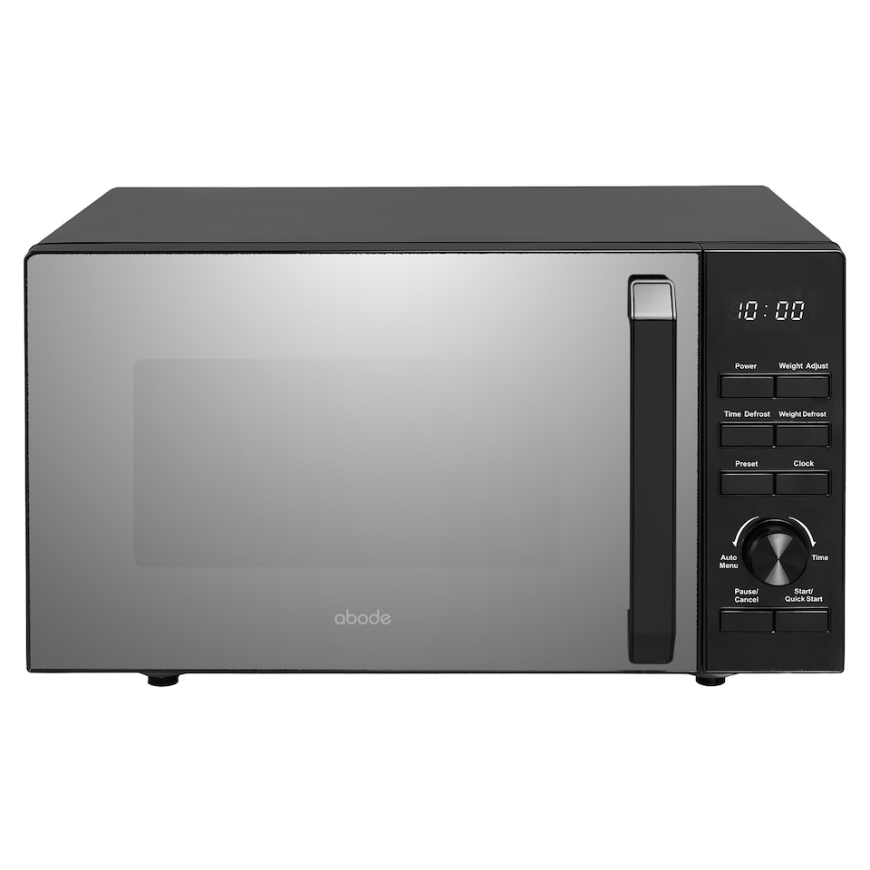 image 1 of Abode Flatbed Digital Microwave 20 Litre with 15 Power Levels  Black AMFD2001B