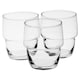 image 7 of Galata Short Whiskey Tumblers Tall Highball Drinking Glasses Stackable Set | Clear | Clear | Short Set of 6