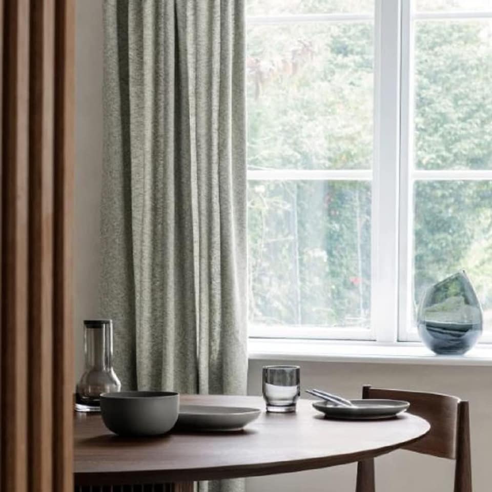 image 1 of Blomus Drop Glass Vase 19cm - Smoke