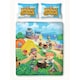 image 1 of Animal Crossing Logo Duvet Cover Set - Multicoloured - Single Multi | Single