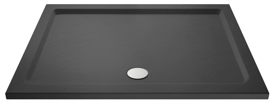 image 1 of Balterley Premium Rectangular Shower Tray | Grey | Grey Slate | 1