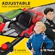 image 4 of HOMCOM 24V Electric Go Kart for Kids with Adjustable Seat, Red