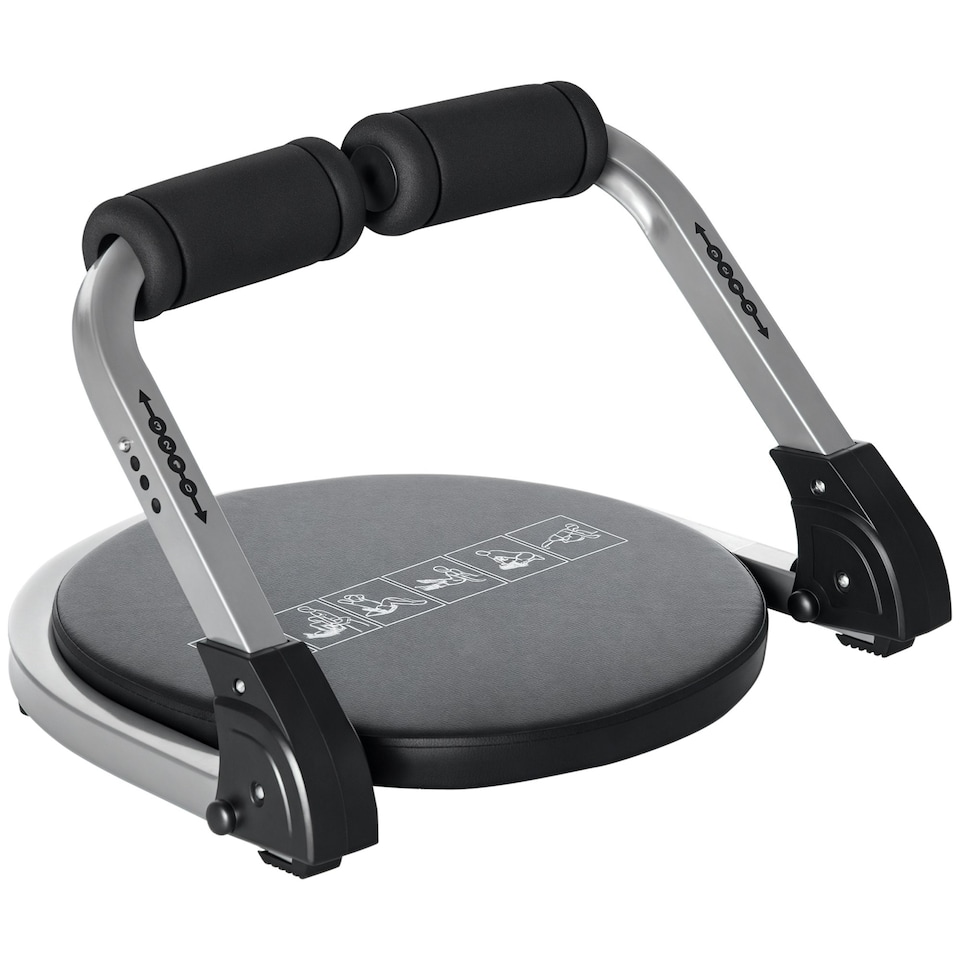 image 1 of HOMCOM Ab Machine, Abs Trainer, Whole Body Exercise Equipment for Home Gym