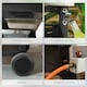 image 6 of Outsunny 3+1 Burner Propane Gas Barbecue Grill with Thermometer, Bottle Opener