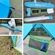image 5 of Gr8 Garden Blue Pop Up Family Beach Tent Sun Shade Camping Shelter 3-4 Person UPF50+ UV