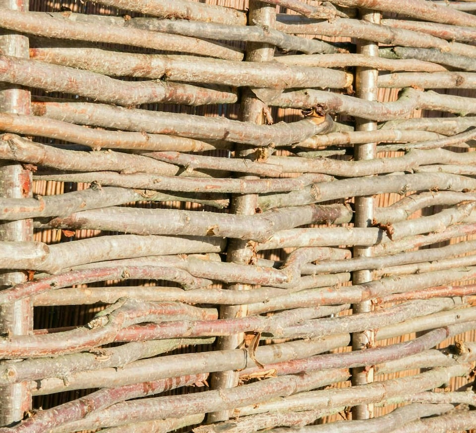 image 1 of Primrose Hazel Hurdle Fence Panel Premium Woven Wattle Weave 6ft x 6ft