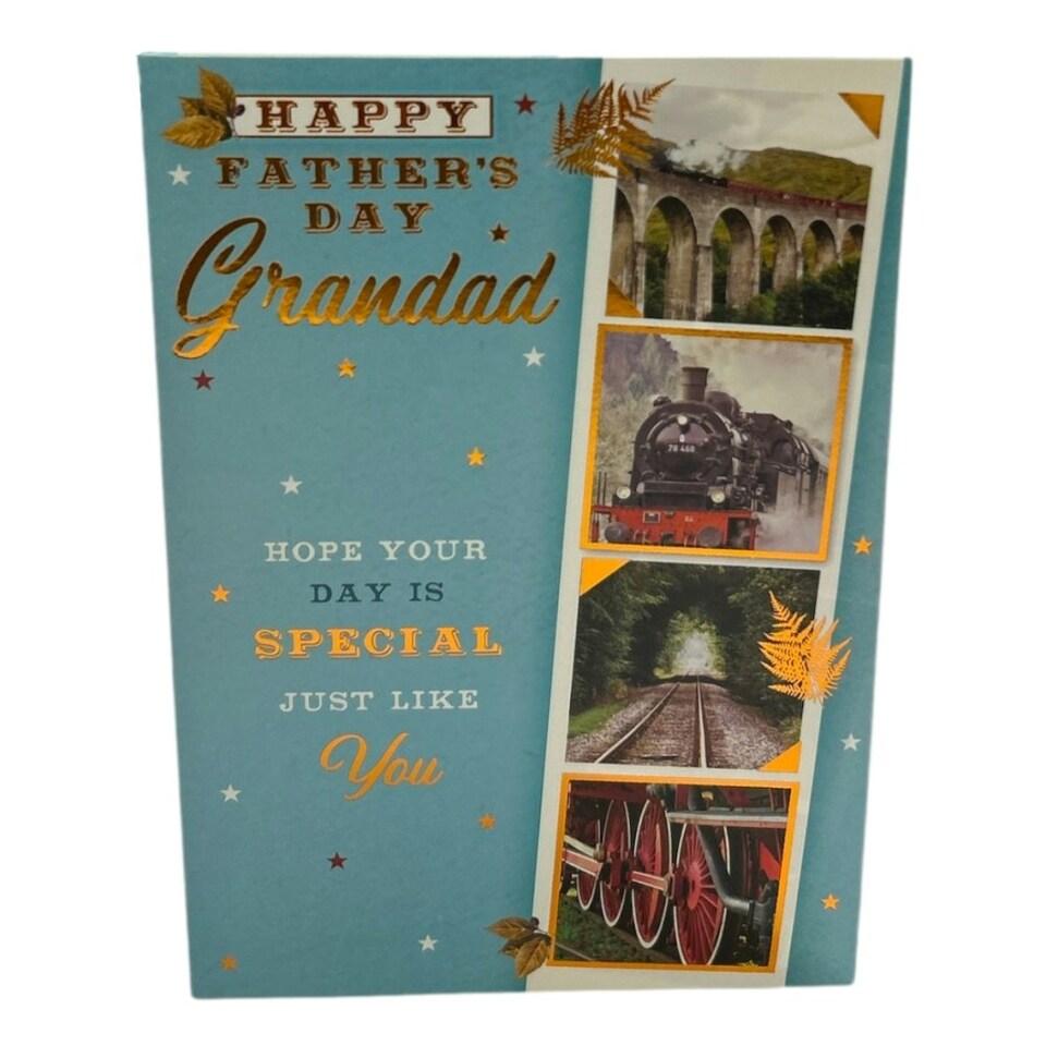 image 1 of For Grandad Vintage Style Photographic Design Father's Day Card
