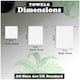 image 10 of VELVETIO 10 Piece Towel Bale Set Toronto Stripe Pattern - 100% Cotton, 450 GSM Green | Dark Green