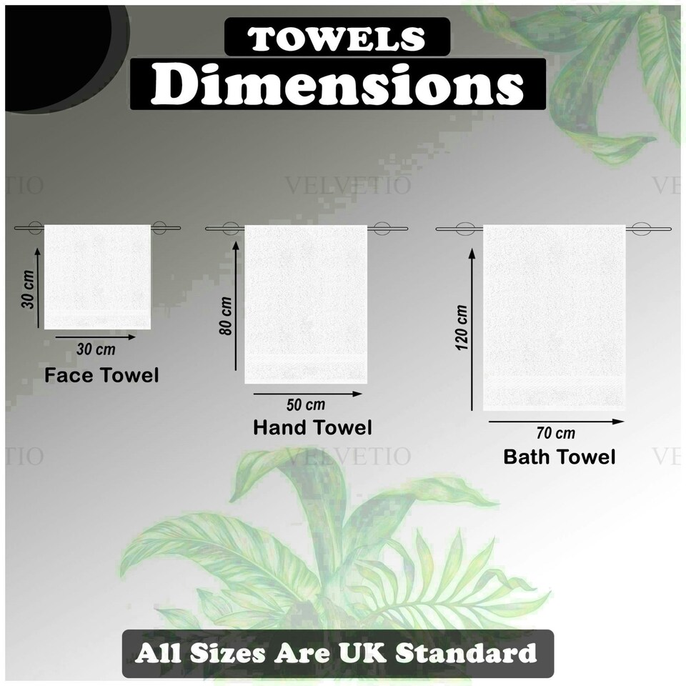 image 1 of VELVETIO 10 Piece Towel Bale Set Toronto Stripe Pattern - 100% Cotton, 450 GSM Green | Dark Green
