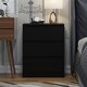 image 2 of FWStyle Carlton 3 Drawer Chest Of Drawers - Matt Black