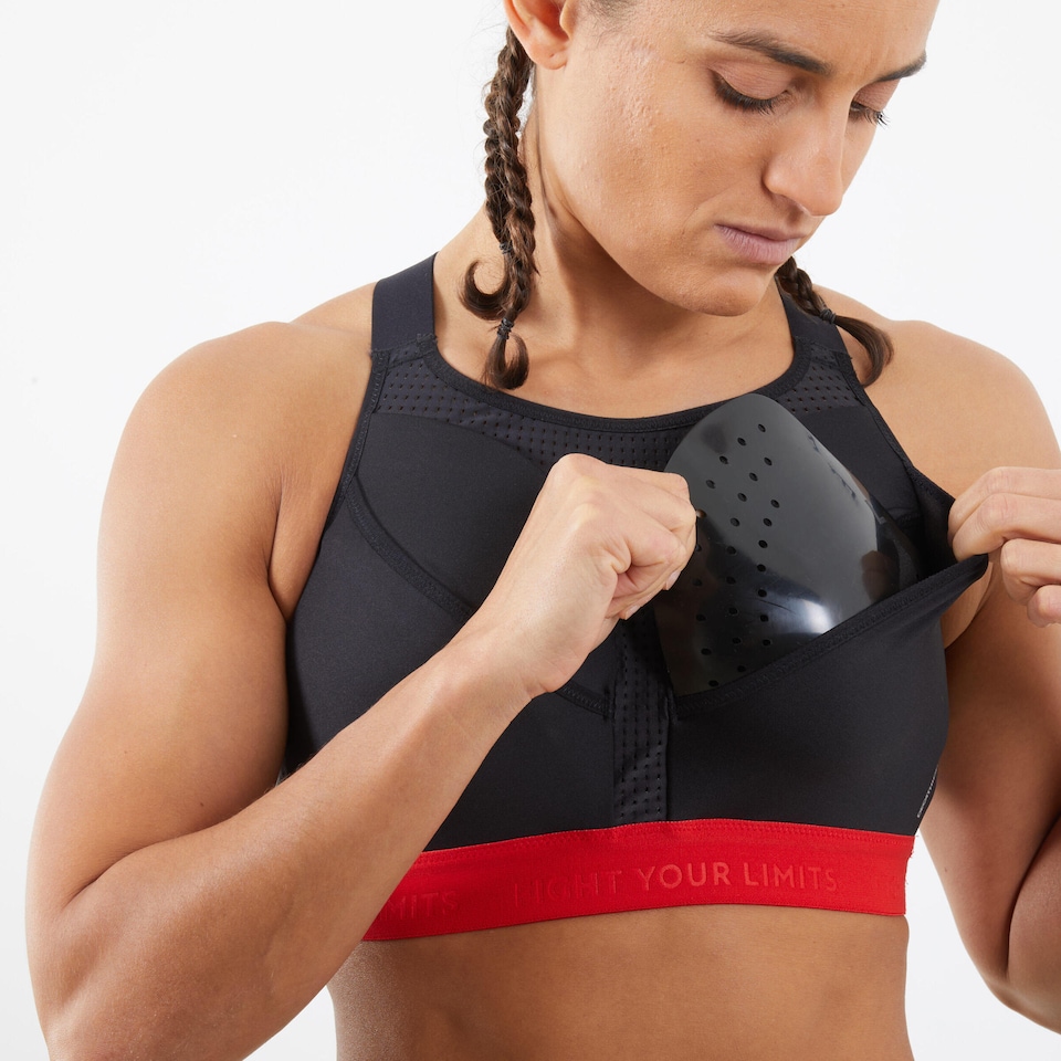 image 1 of Decathlon Boxing 2-In-1 Sports Bra: Support and Protection