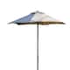 image 3 of Garden Parasol 2 Metre Patio Shade Sun Umbrella Rust Proof Aluminium Pole | Grey
