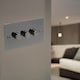 image 2 of Volex Crabtree Brass Gold 3-Gang Dimmer Light Switch
