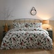 image 1 of Dalby Robins Holly Soft Easy Care Bed Linen Bedding Duvet Cover Quilt Set With Pillow Case | Blue | Single