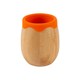 image 1 of Tiny Dining Bamboo Baby Trainer Cup - 130ml  - Orange Orange