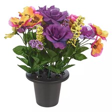 Assorted Memorial Remembrance Grave Flowerpots | Multi | 1