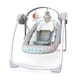image 1 of Bright Starts Whimsical Wild Portable Compact Automatic Baby Swing with Music Newborn+