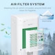 image 3 of HOMCOM Portable Air Cooler with Humidifier, Ice Packs, Oscillation, White