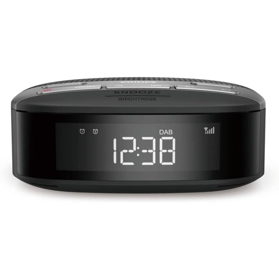 image 1 of Philips TAR3505 Radio Alarm Clock  in Black