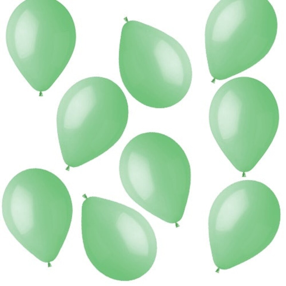 Mint Green Biodegradable Mini Latex Balloons 13cm / 5 in - Pack of 50
