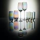 image 2 of BarCraft Iridescent Gin Glasses Set of 2
