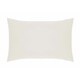 image 1 of Belledorm Cotton Peracle Plain Pillowcase - Ivory - 76cm x 51cm Cream