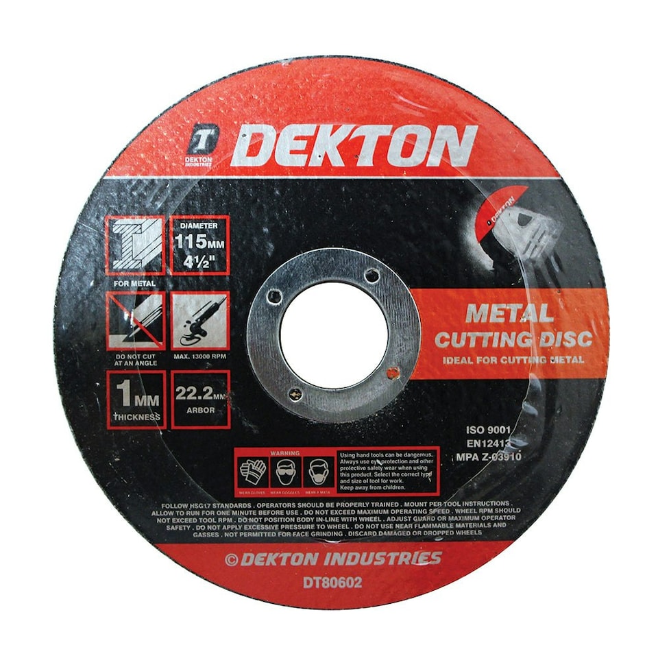 image 1 of 10 X Ultra Thin Metal Cutting / Slitting Discs 115mm 4.5 Inch For Angle Grinder