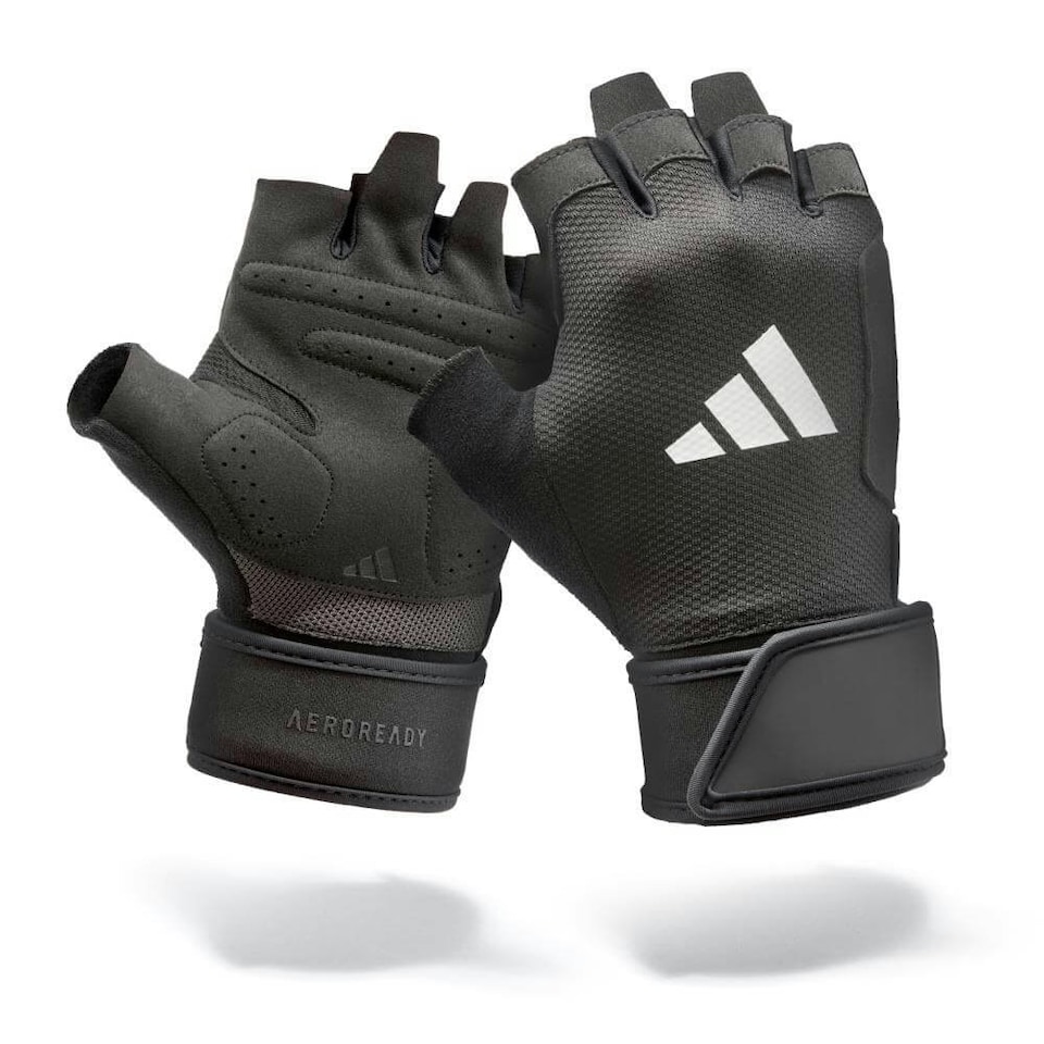 image 1 of Adidas Strength Training Gloves Black | M